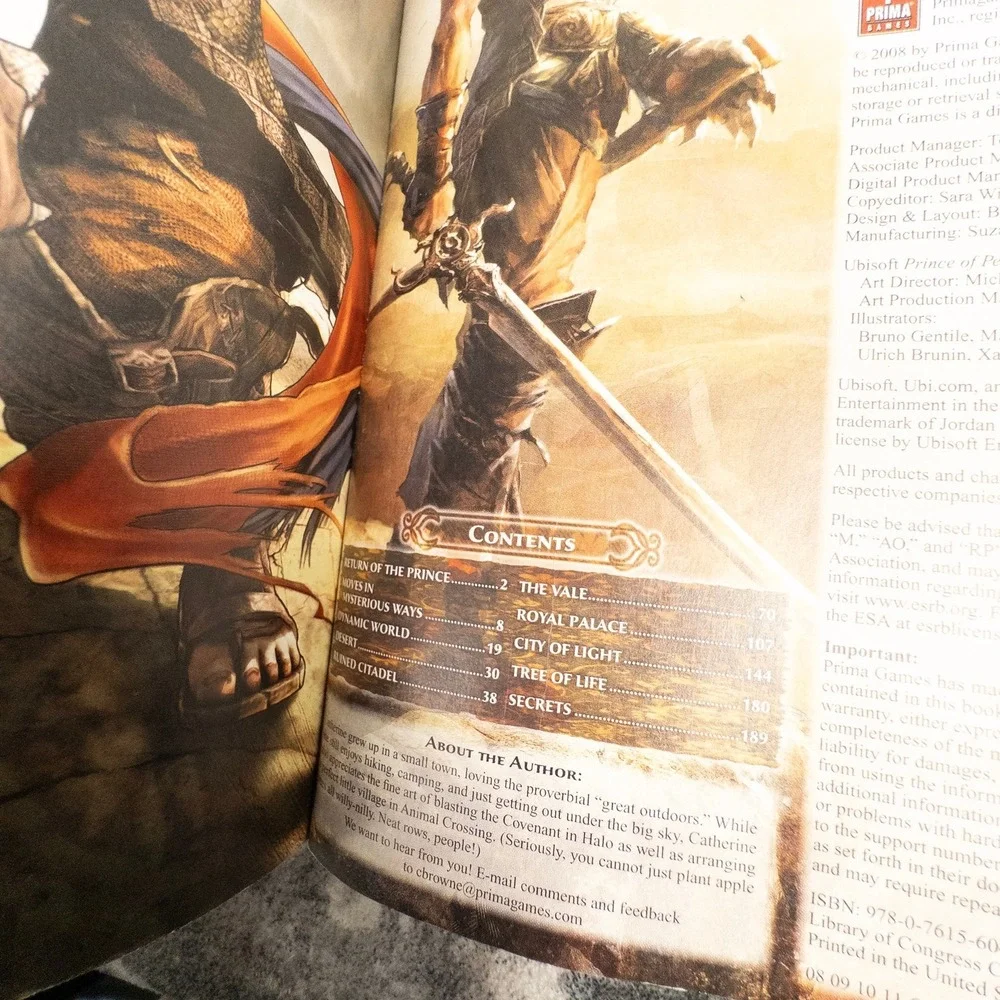 Prima Games prince persia
